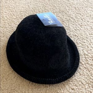 Corduroy bowler hat